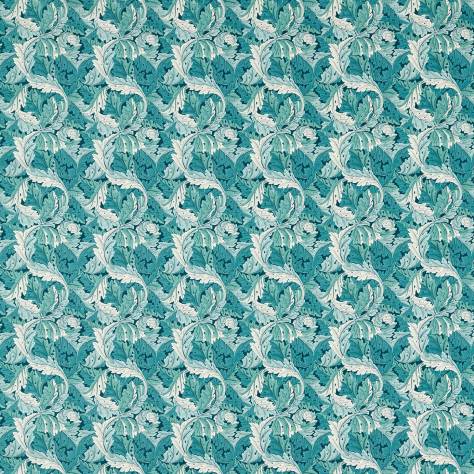 William Morris Collection - Acanthus Teal - Made to Measure Roman Blinds