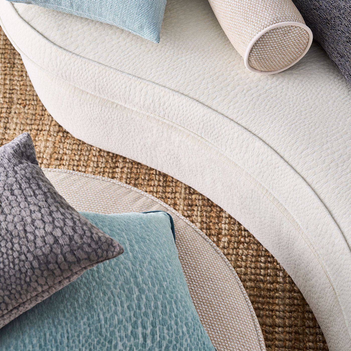 Clarke & Clarke Castus Mineral Fabric by the Metre