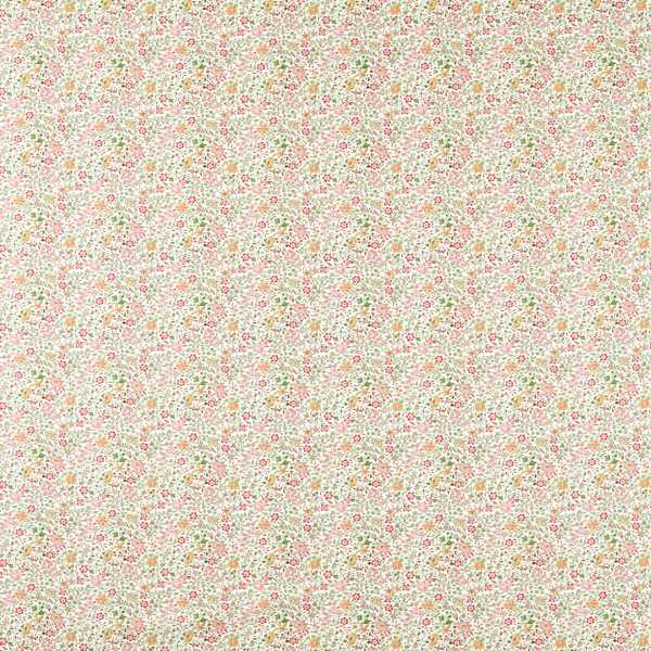 Clarke & Clarke Gamthi Sage/blush Fabric by the Metre