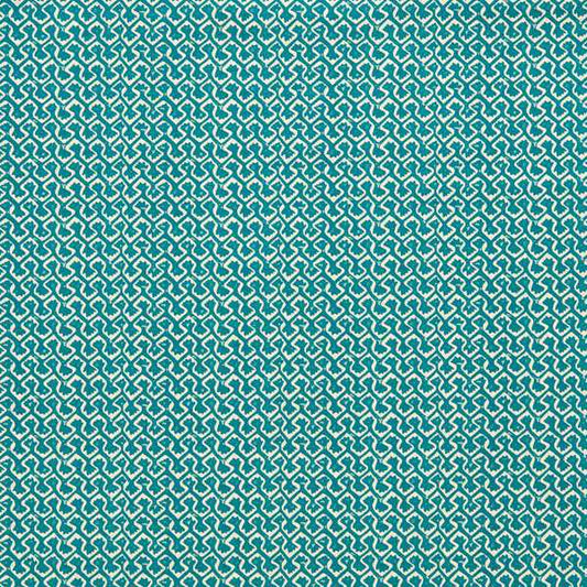 Clarke & Clarke Kalpa Teal Fabric by the Metre