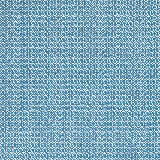 Clarke & Clarke Kalpa Cobalt Fabric by the Metre