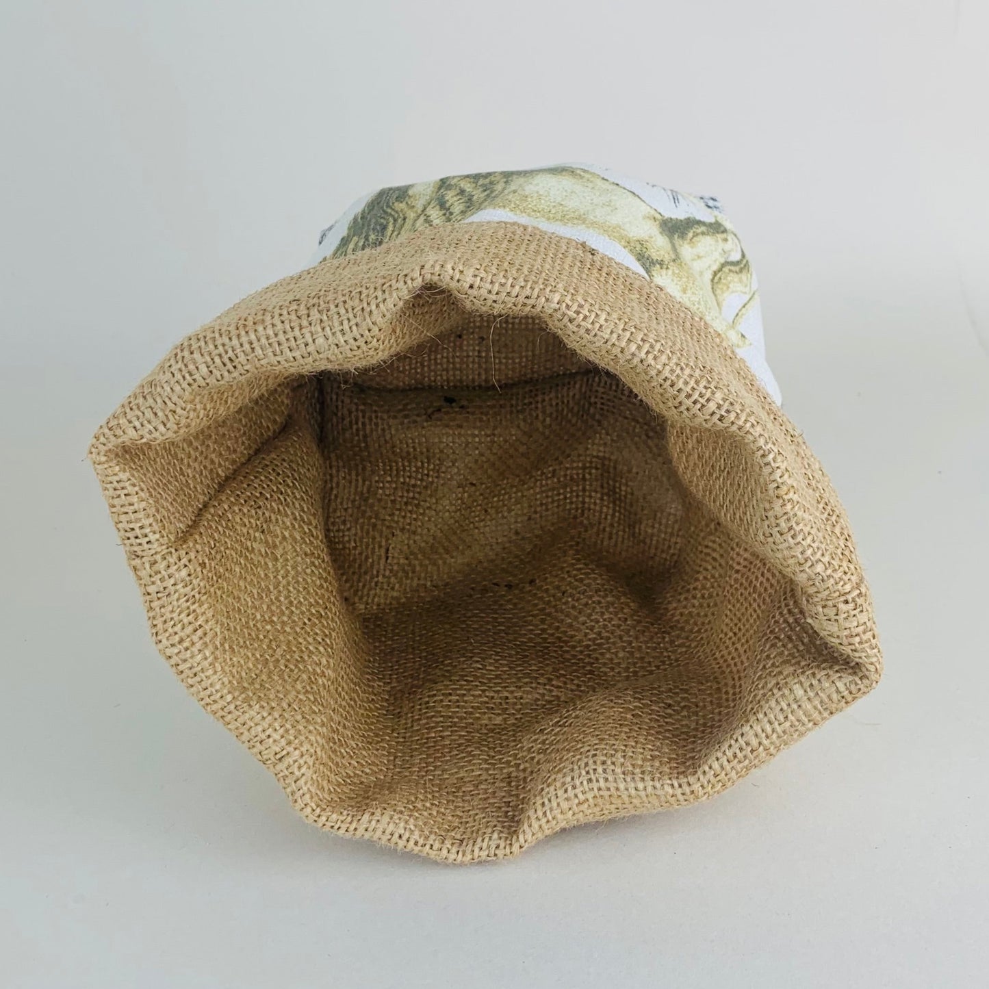 Safari Animal Printed Linen Plant Pot Covers: Boho Style, Multiple Sizes