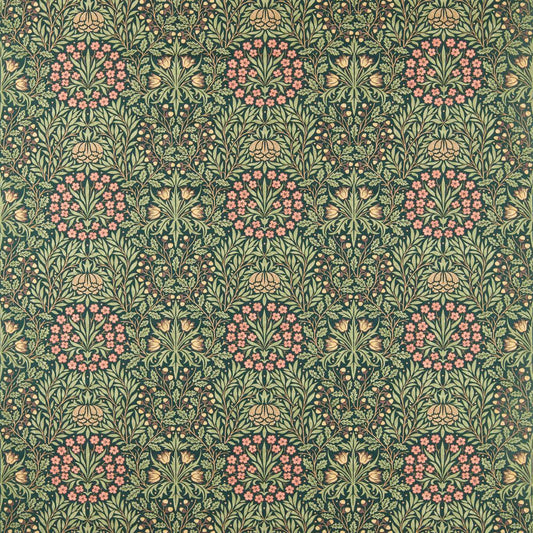 Morris Daisy & Oak Forest Fabric By The Metre