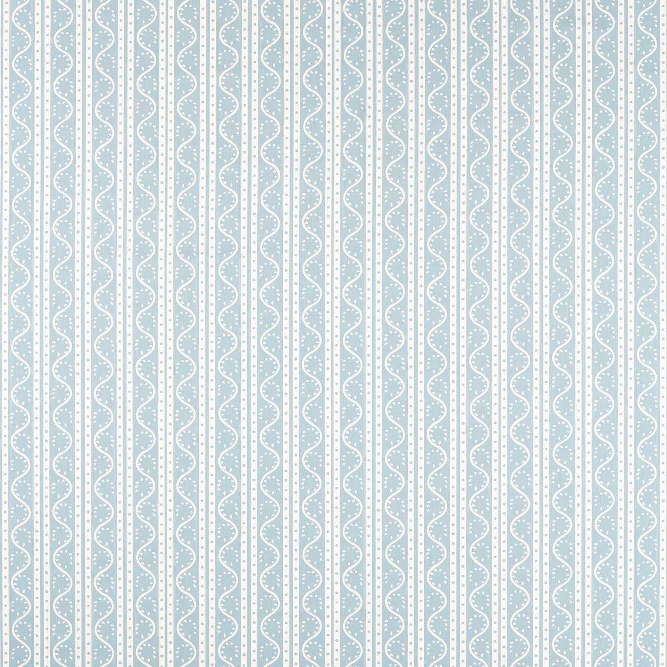 Scion Split Pea Print Coast Blue Fabric By The Metre