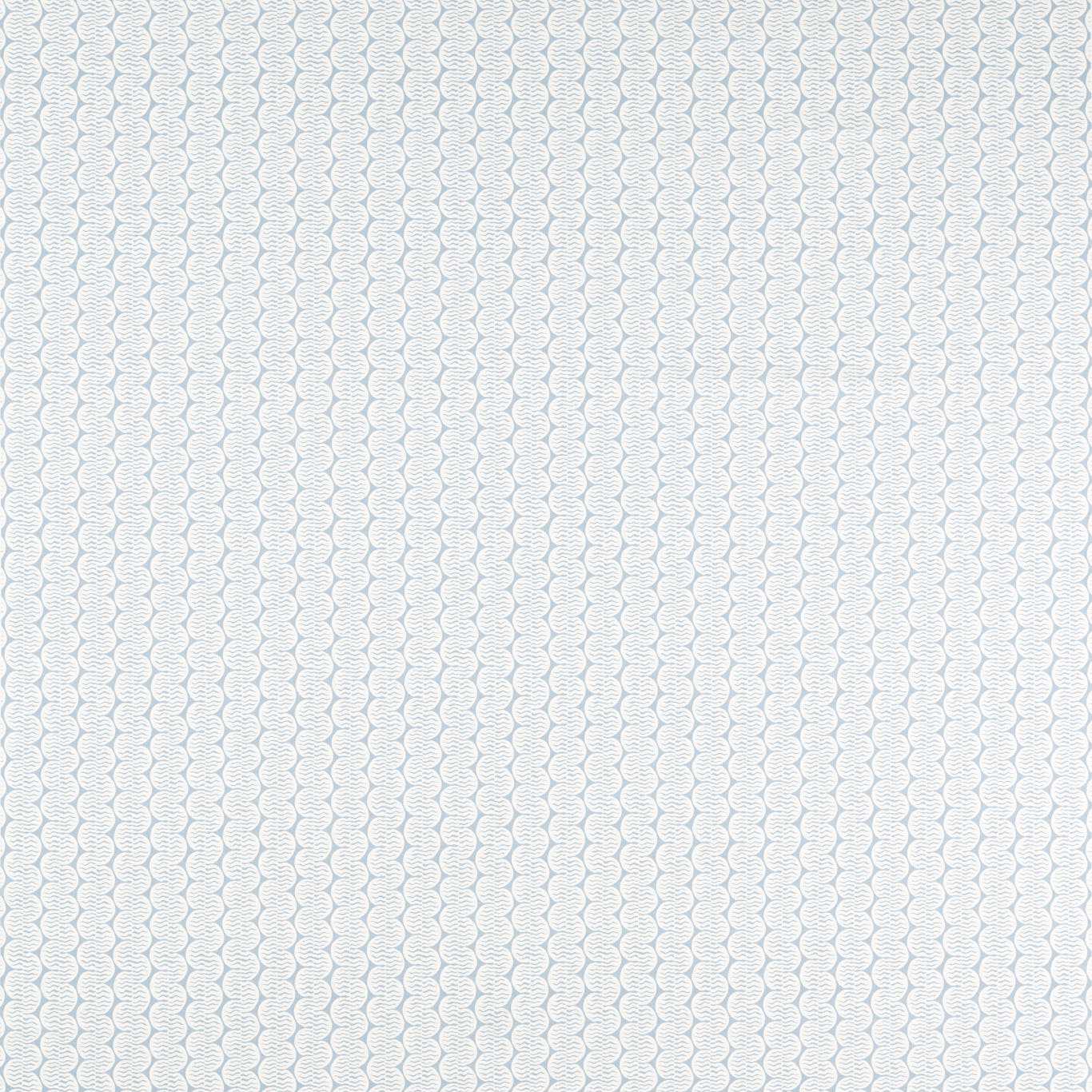 Scion Raft Stripe Print Coast Blue Fabric By The Metre