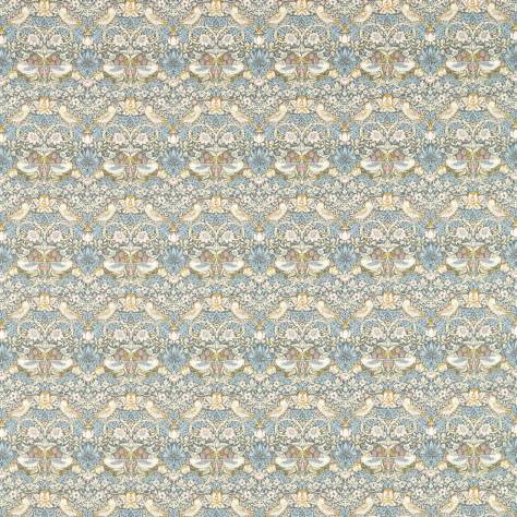 William Morris Collection - Strawberry Thief Slate Blush - Made to Measure Roman Blinds