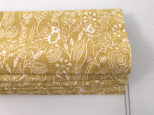 A Touch of Sunshine: Westleton Ochre Roman Blind