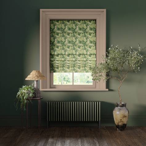 William Morris Collection - Acanthus Apple/Sage - Made to Measure Roman Blinds