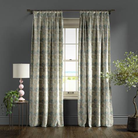 William Morris Collection - Acanthus Slate/Dove - Made to Measure Roman Blinds