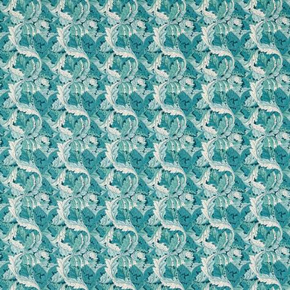 William Morris Collection - Acanthus Teal - Made to Measure Roman Blinds