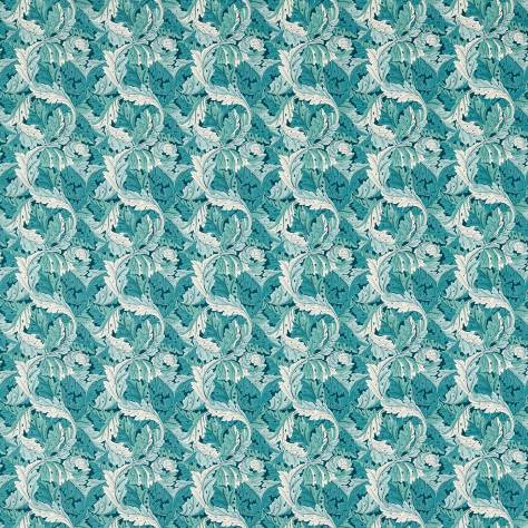 William Morris Collection - Acanthus Teal - Made to Measure Roman Blinds