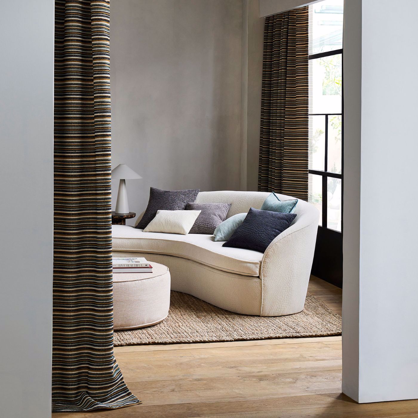 Clarke & Clarke Integer Forest Roman Blind