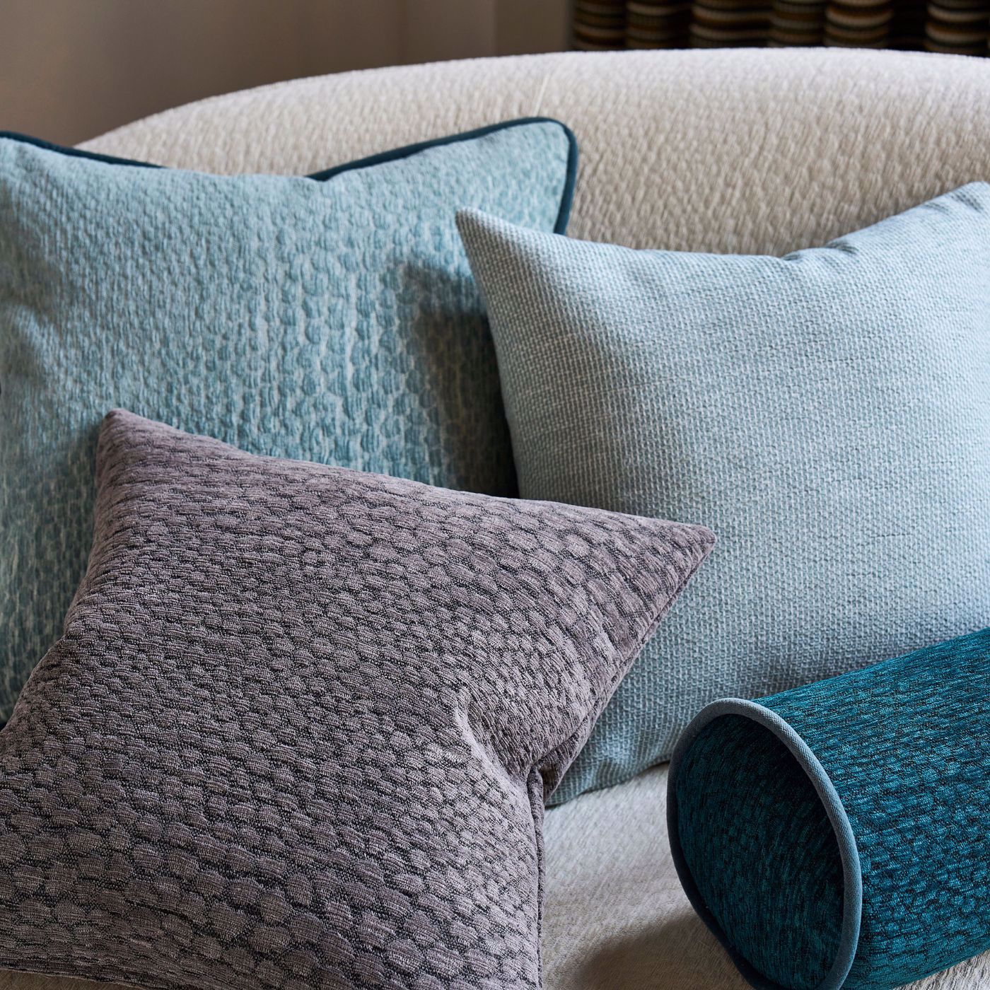 Clarke & Clarke Pontus Mineral Fabric by the Metre