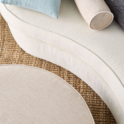 Clarke & Clarke Castus Ivory Fabric by the Metre