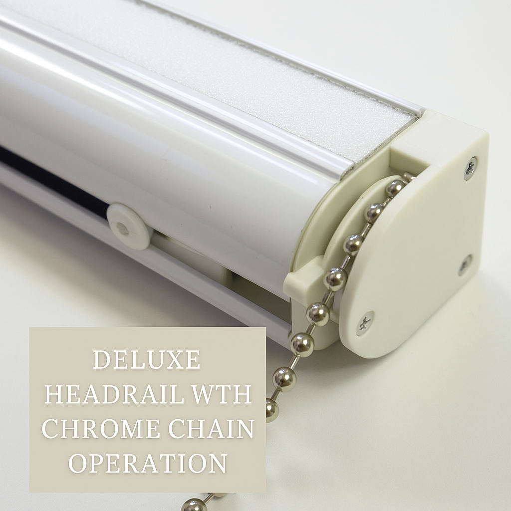 Harlequin Monolith Sapphire/Limeston Roman Blind