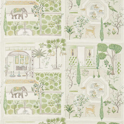 Sanderson Sultan`S Garden Garden Green Roman Blind