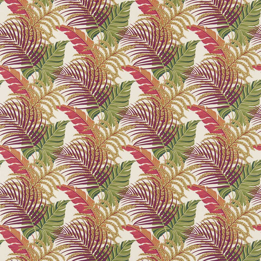 Sanderson Manila Mulberry/Sand Fabric By The Metre
