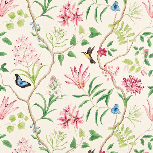 Sanderson Clementine Chintz Fabric By The Metre