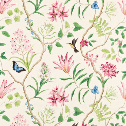 Sanderson Clementine Chintz Roman Blind