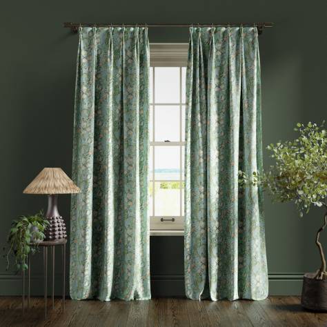 William Morris Collection - Golden Lily Apple/Blush - Made to Measure Roman Blinds