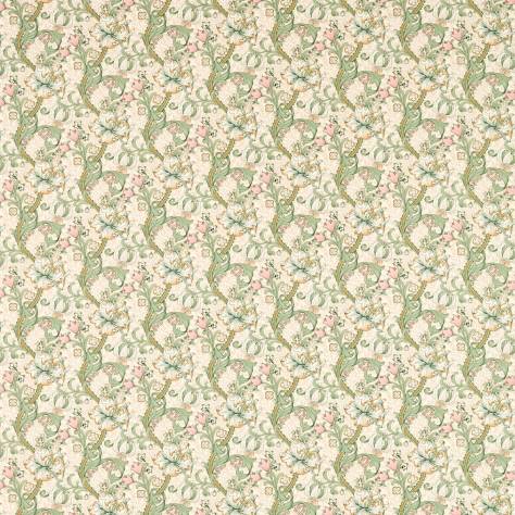 William Morris Collection - Golden Lily Linen/Blush - Made to Measure Roman Blinds