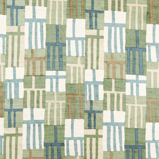 Harlequin Monolith Jade/Kyanite Fabric By The Metre