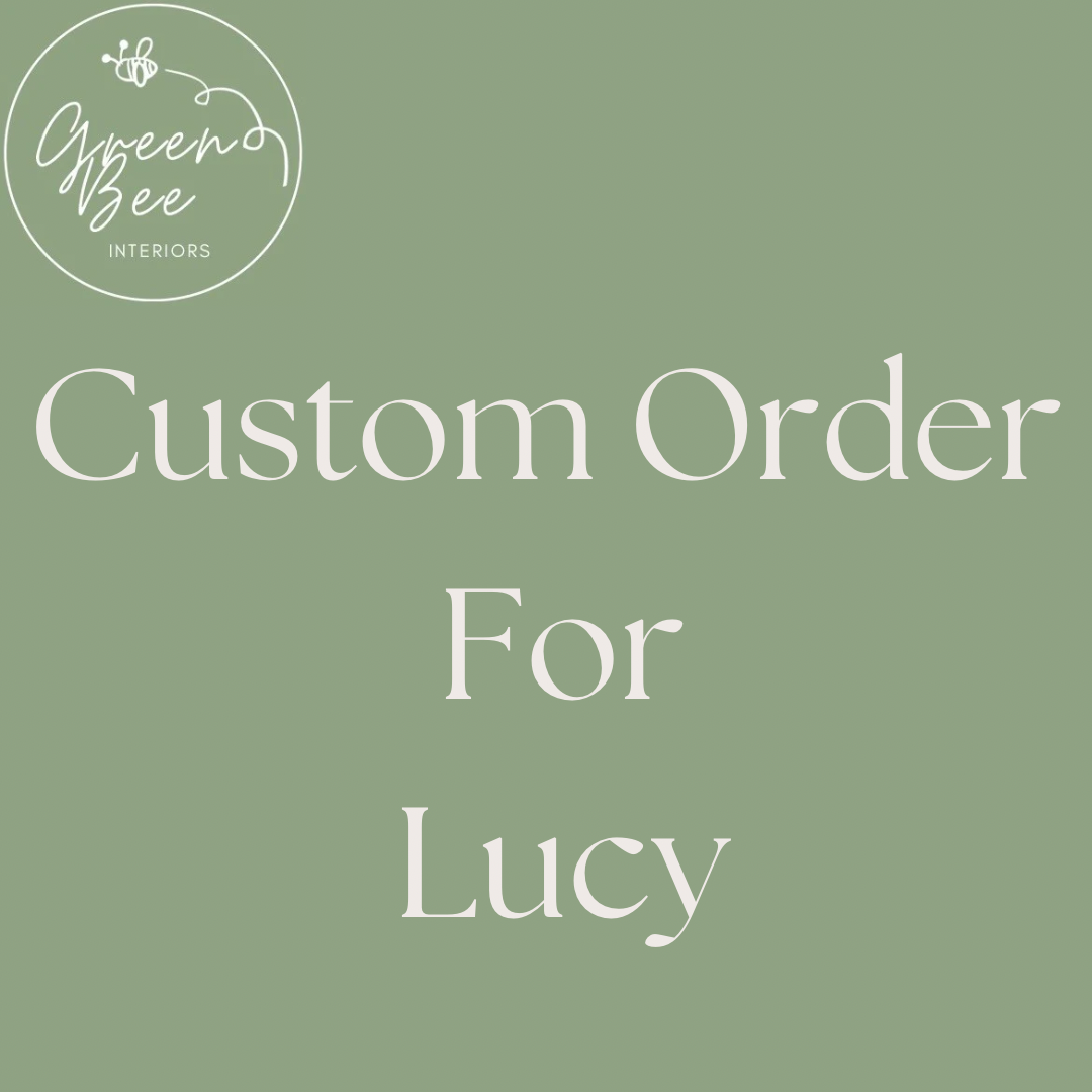 Custom Order for Lucy