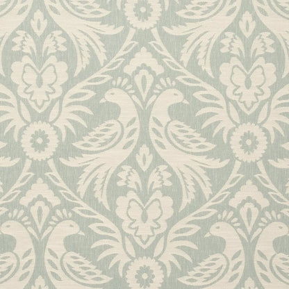 Made-to-Measure Roman Blind in Harewood Duckegg (Clarke & Clarke)