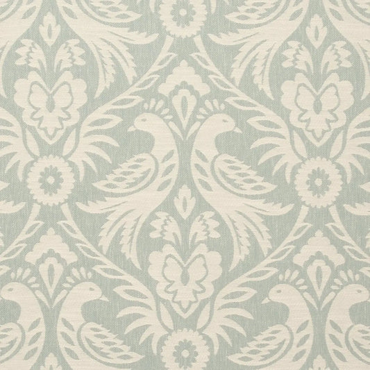 Made-to-Measure Roman Blind in Harewood Duckegg (Clarke & Clarke)