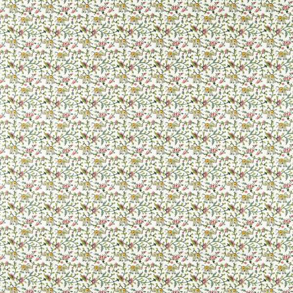 Clarke & Clarke Hathi Sage/blush Fabric by the Metre