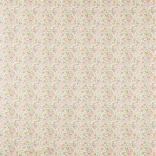 Clarke & Clarke Gamthi Sage/blush Fabric by the Metre