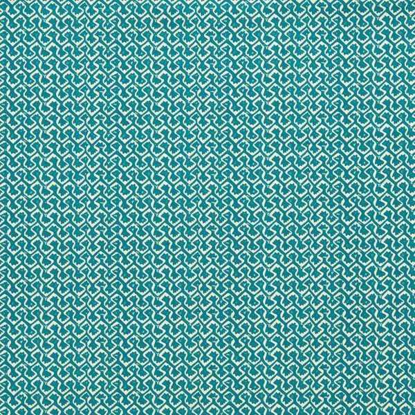 Clarke & Clarke Kalpa Teal Fabric by the Metre