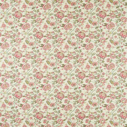 Clarke & Clarke Barmeri Sage/blush Fabric by the Metre