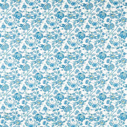 Clarke & Clarke Barmeri Cobalt Fabric by the Metre