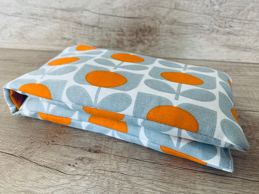 Orla Kiely Wheat Heat Pack: Grey & Orange Stem, Lavender Relief