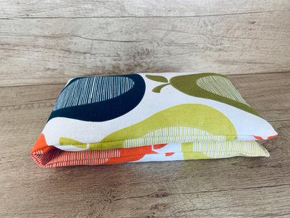 Orla Kiely Wheat Heat Pack: Colourful Pear Design, Lavender Relief