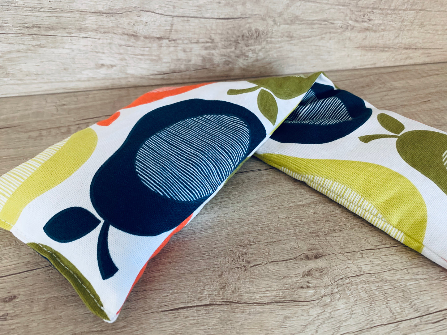 Orla Kiely Wheat Heat Pack: Colourful Pear Design, Lavender Relief