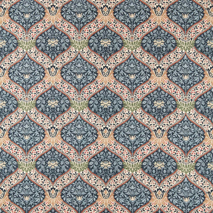 Morris Norbury Indigo Fabric By The Metre