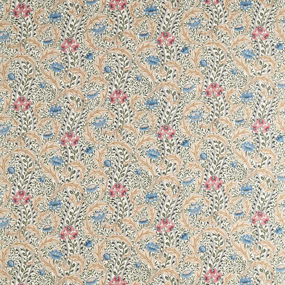 Morris Wild Tulip & Vine Multi Fabric By The Metre