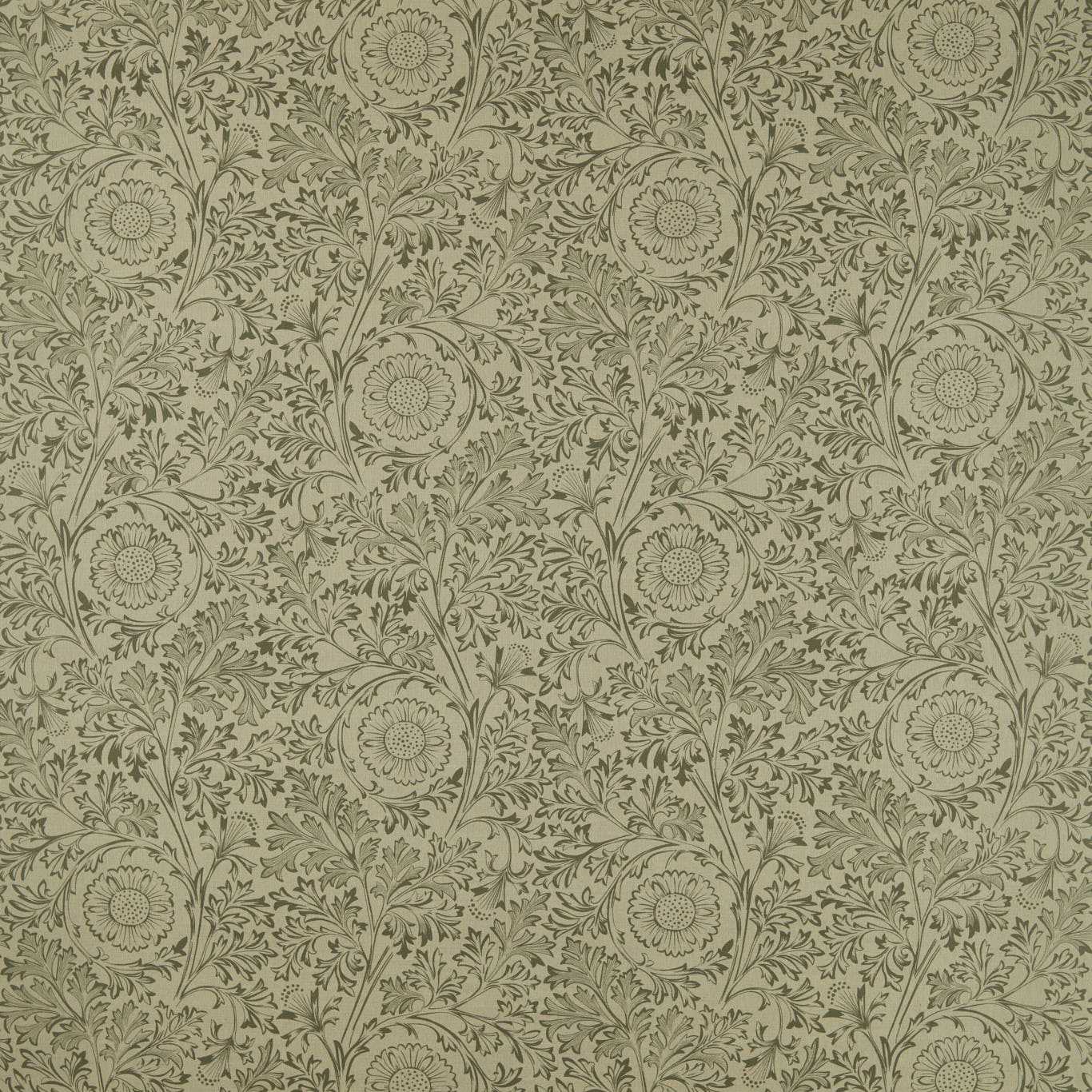 Morris Chamomile Bayleaf Fabric By The Metre