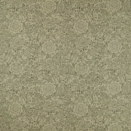 Morris Chamomile Bayleaf Fabric By The Metre
