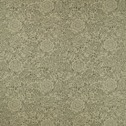 Morris Chamomile Bayleaf Roman Blind