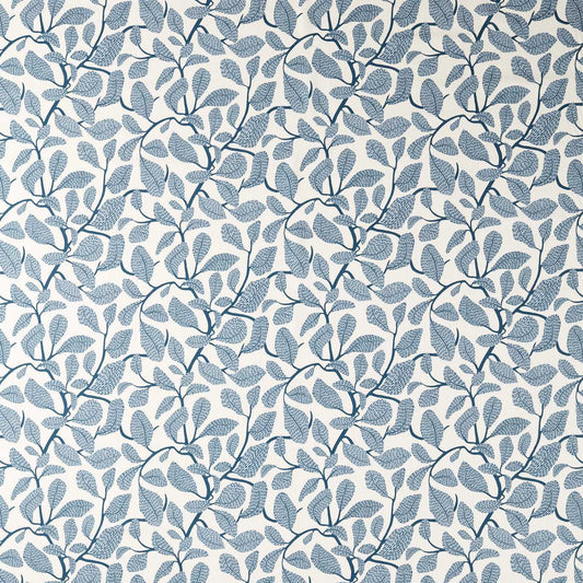 Scion Sweet Bay Print Indigo Roman Blind