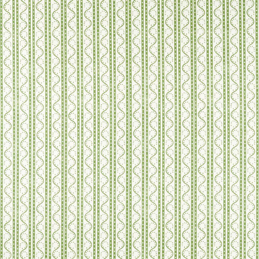 Scion Split Pea Print Pine Fabric By The Metre