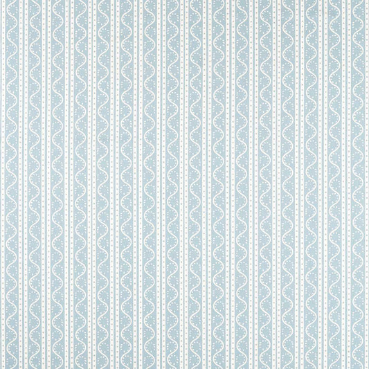 Scion Split Pea Print Coast Blue Fabric By The Metre