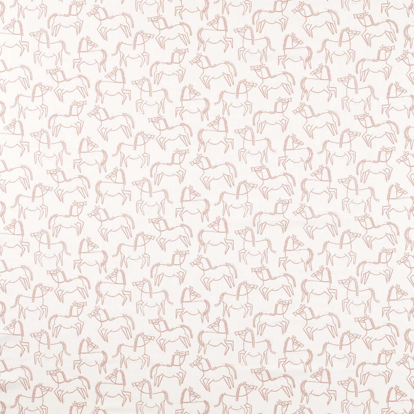 Scion Canter Print Dawn Pink Fabric By The Metre