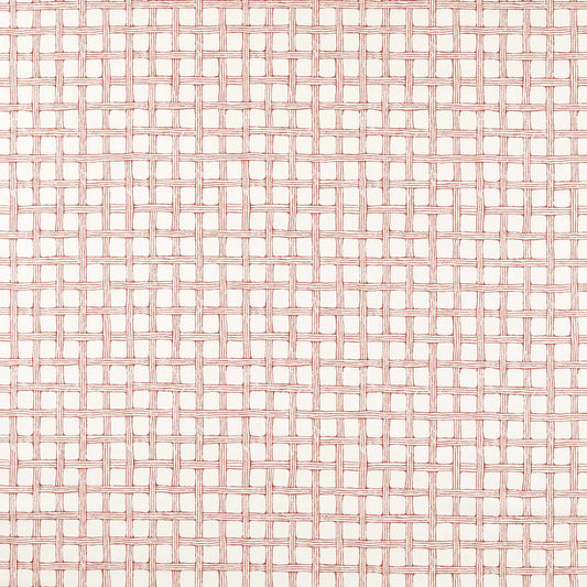Scion Fretwork Print Ladybird Red Fabric By The Metre