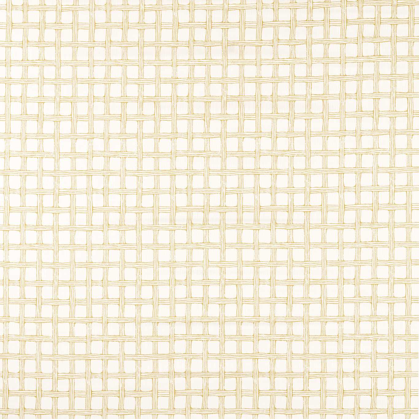 Scion Fretwork Print Honey Fabric By The Metre