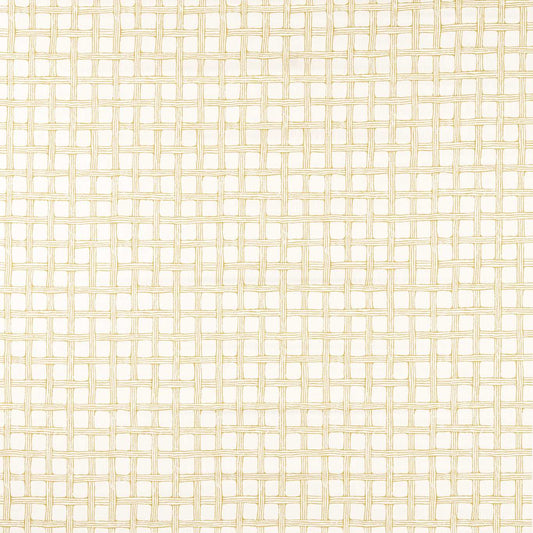Scion Fretwork Print Honey Fabric By The Metre