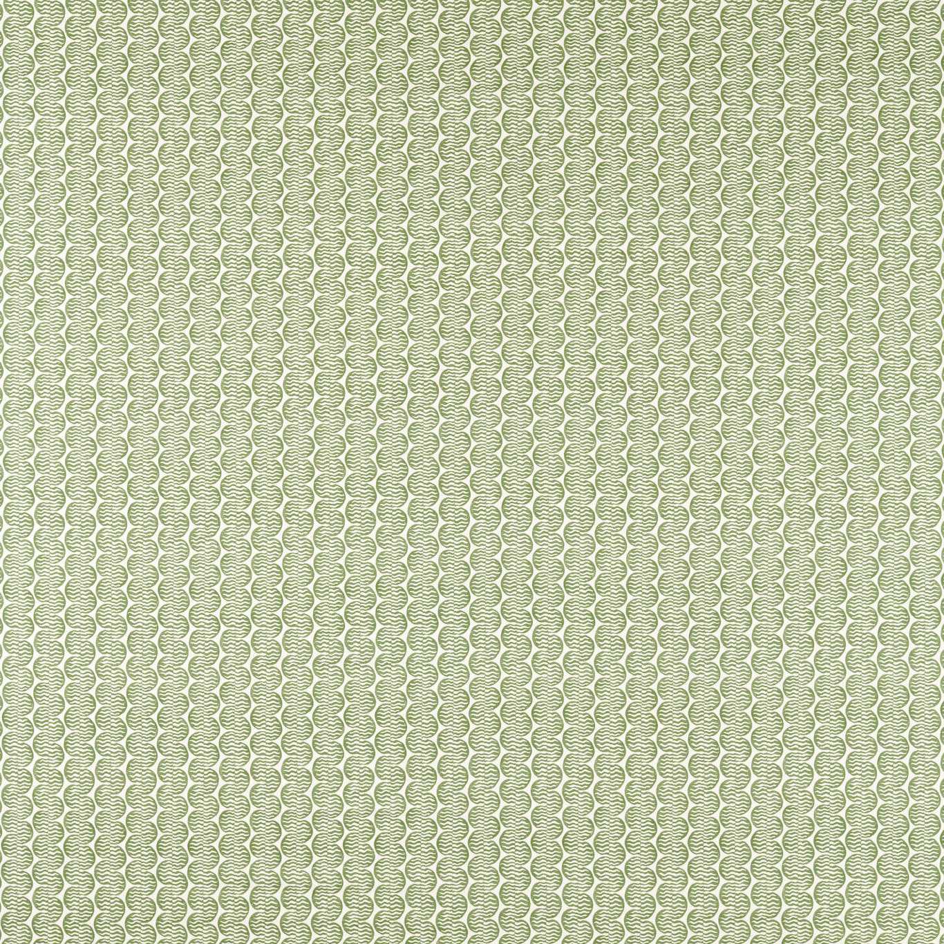 Scion Raft Stripe Print Pine Fabric By The Metre